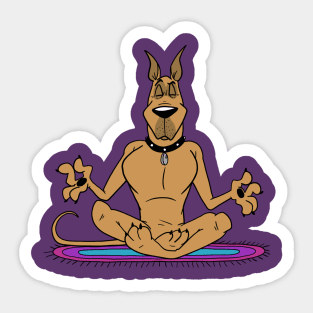 Zen Yoga Dane Sticker